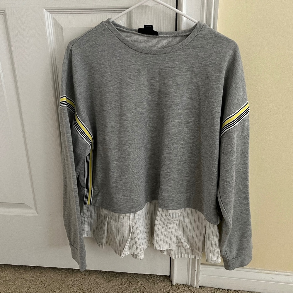 Maeve twofer sweatshirt, medium
